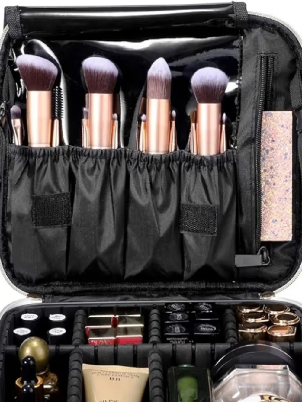 Makeup Storage Bag | Travel Makeup Train Case